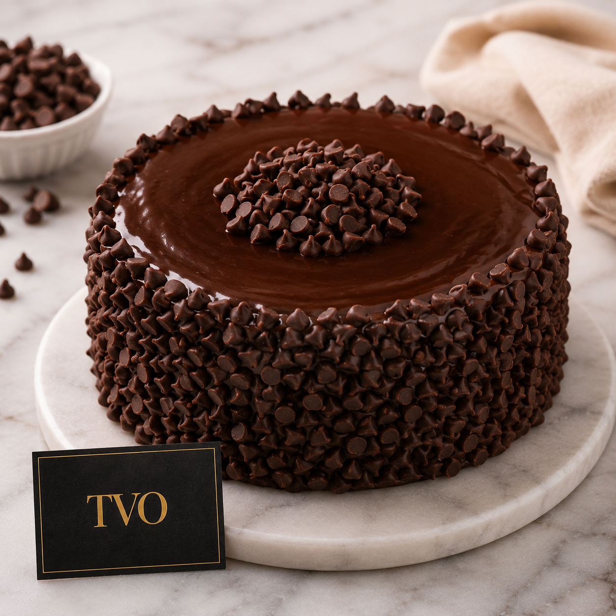 Choco Chip Truffle Cake