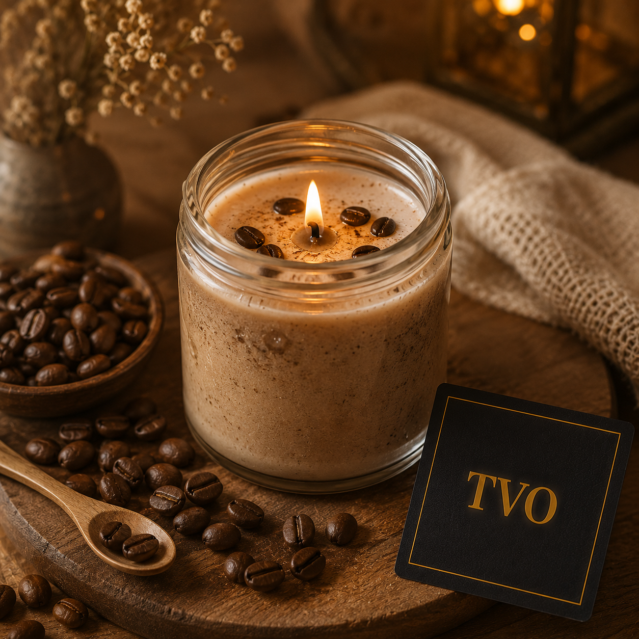 Coffee Scented Candle single piece premium gift