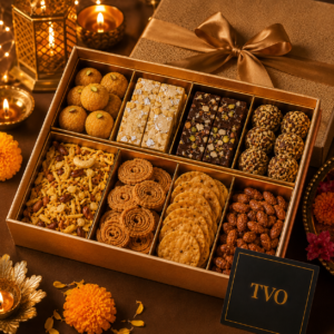 Fusion Festive Treats Diwali Gift Box – premium freshly handmade gift, delivered across India