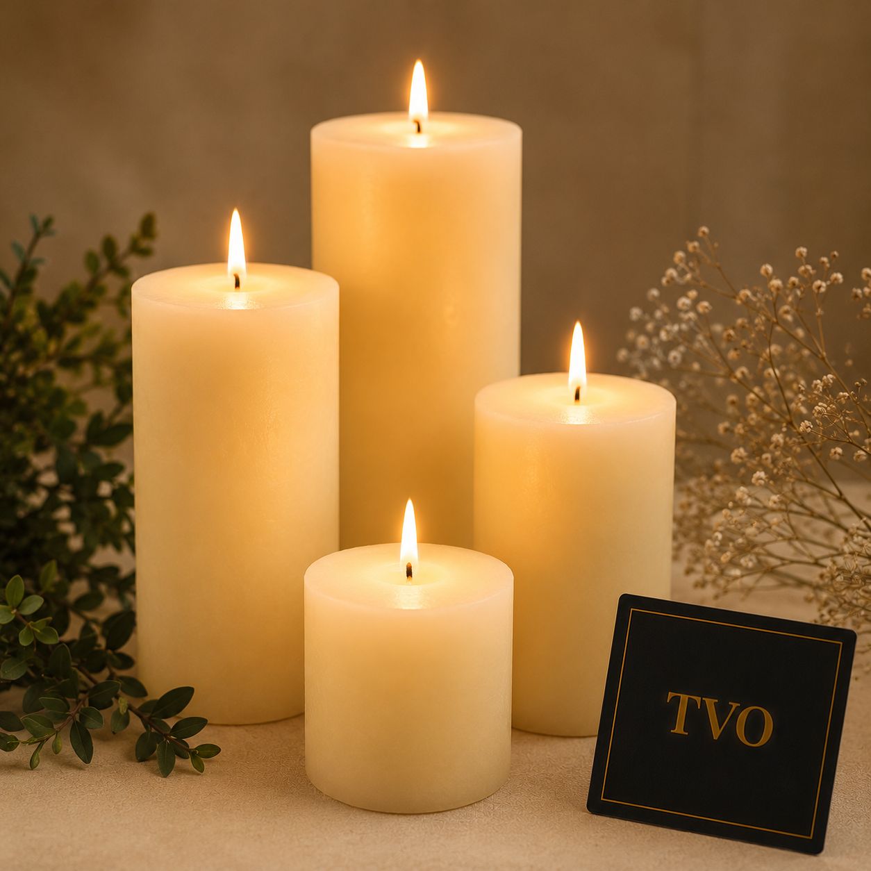 Premium Pillar Candle premium gift