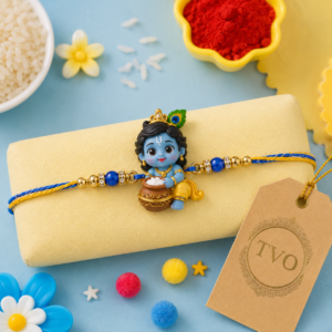 Adorable Krishna Rakhi For Kids