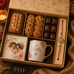 Personalized Rakhi Hamper – premium freshly handmade gift, delivered across India