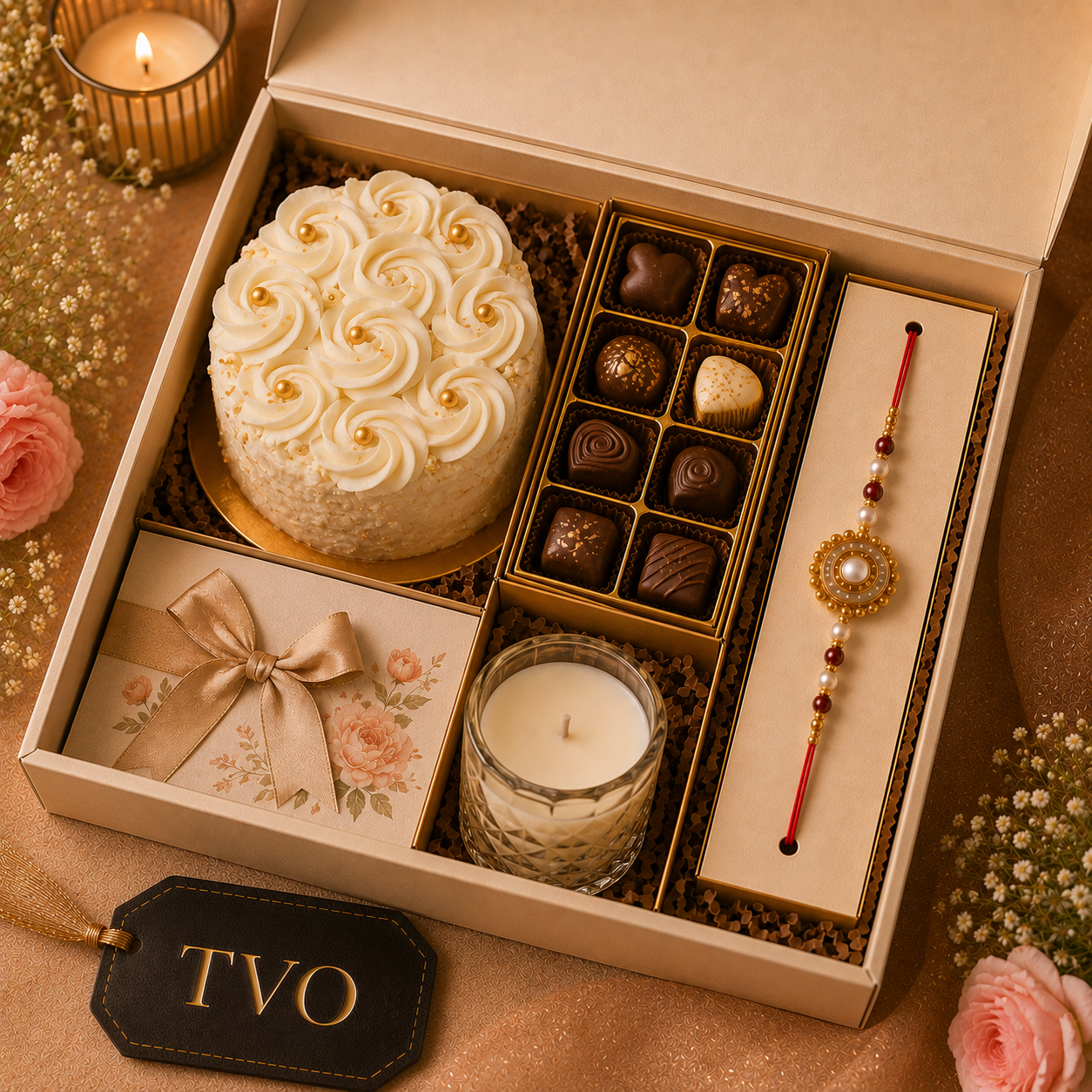 Sister's Delight Hamper – premium freshly handmade gift, delivered across India